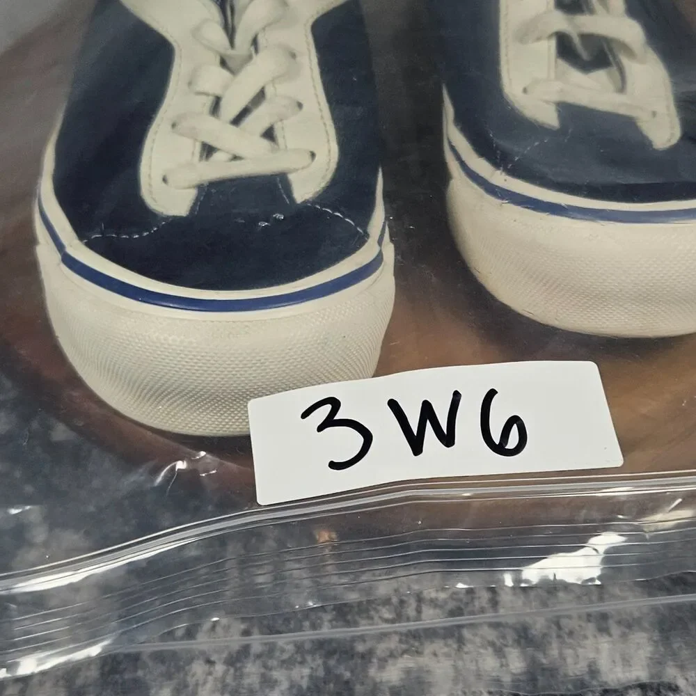 Vans Shoes Bold Ni Rhude Skater Low Top Sneakers Navy Blue Mens 6 Womens 7.5